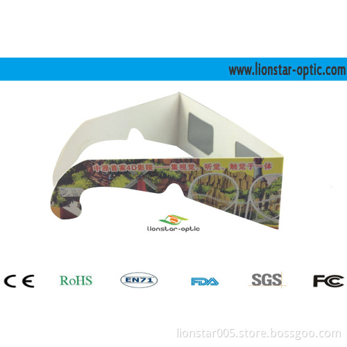 paper Chromadepth Polarized 3d glasses for cinema